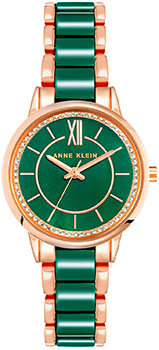 Часы Anne Klein Ceramic 3344GNRG